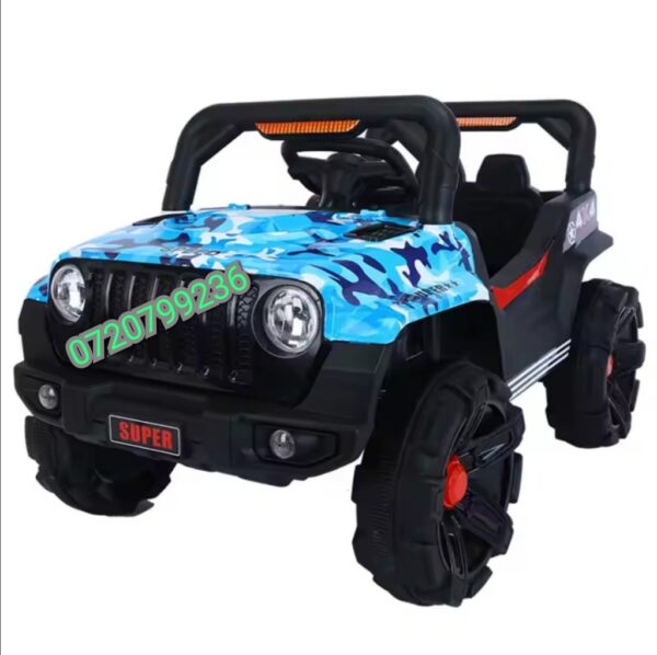 Jeep electric cu 2 motoare 12v /2-4ani