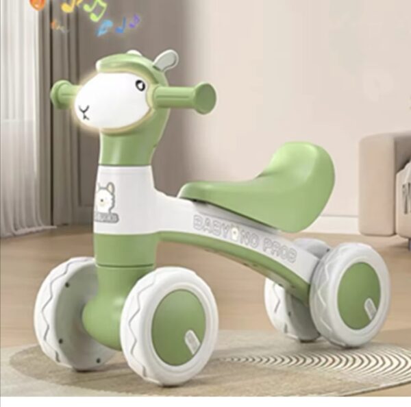 Bicicleta fara pedale Oita verde