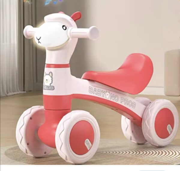 Bicicleta fara pedale Oita roz