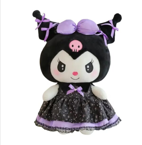 Mascota Kuromi din plush 35cm