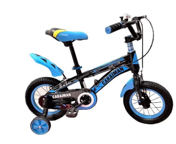 Bicicleta Caraiman 12'' cu roti ajutatoare Albastru
