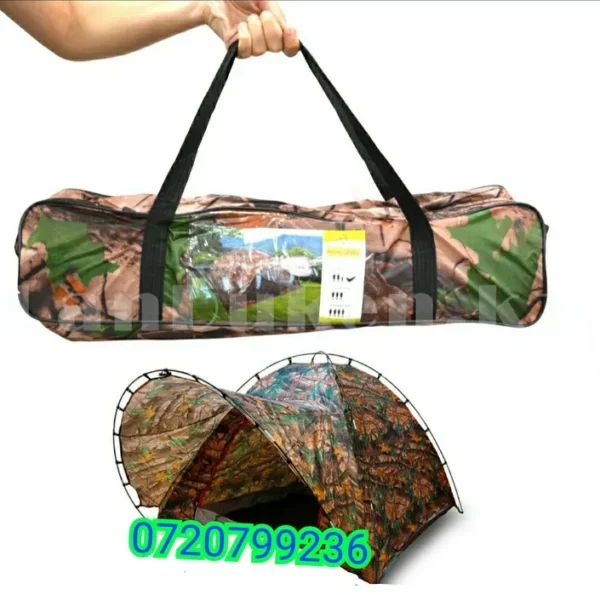 Cort cu veranda,camuflaj,200x200x135cm