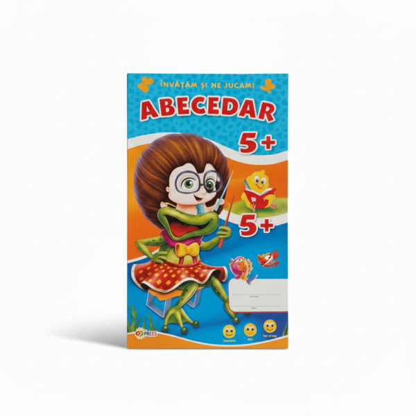 Abecedar Educativ 'Învățăm și ne Jucăm', Editura OD Press, Vârsta 5+, Ilustrații Color