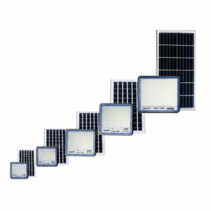 Sistem Iluminat Exterior Jortan Solar Lamp, LED SMD, Panou Solar și Telecomandă, Puteri 100W-800W, IP66